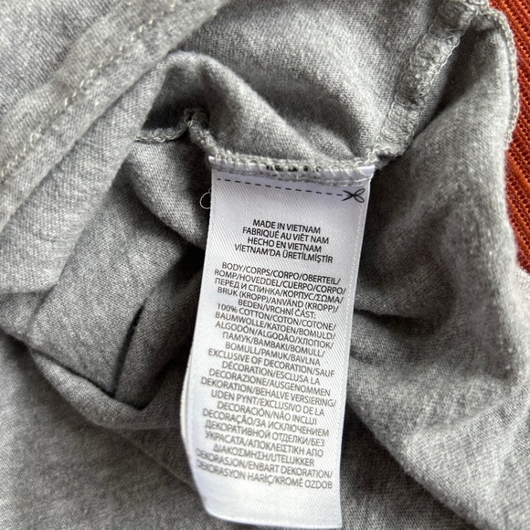 Polo Mens Size L Gray Short Sleeve Shirt - Picture 4 of 4